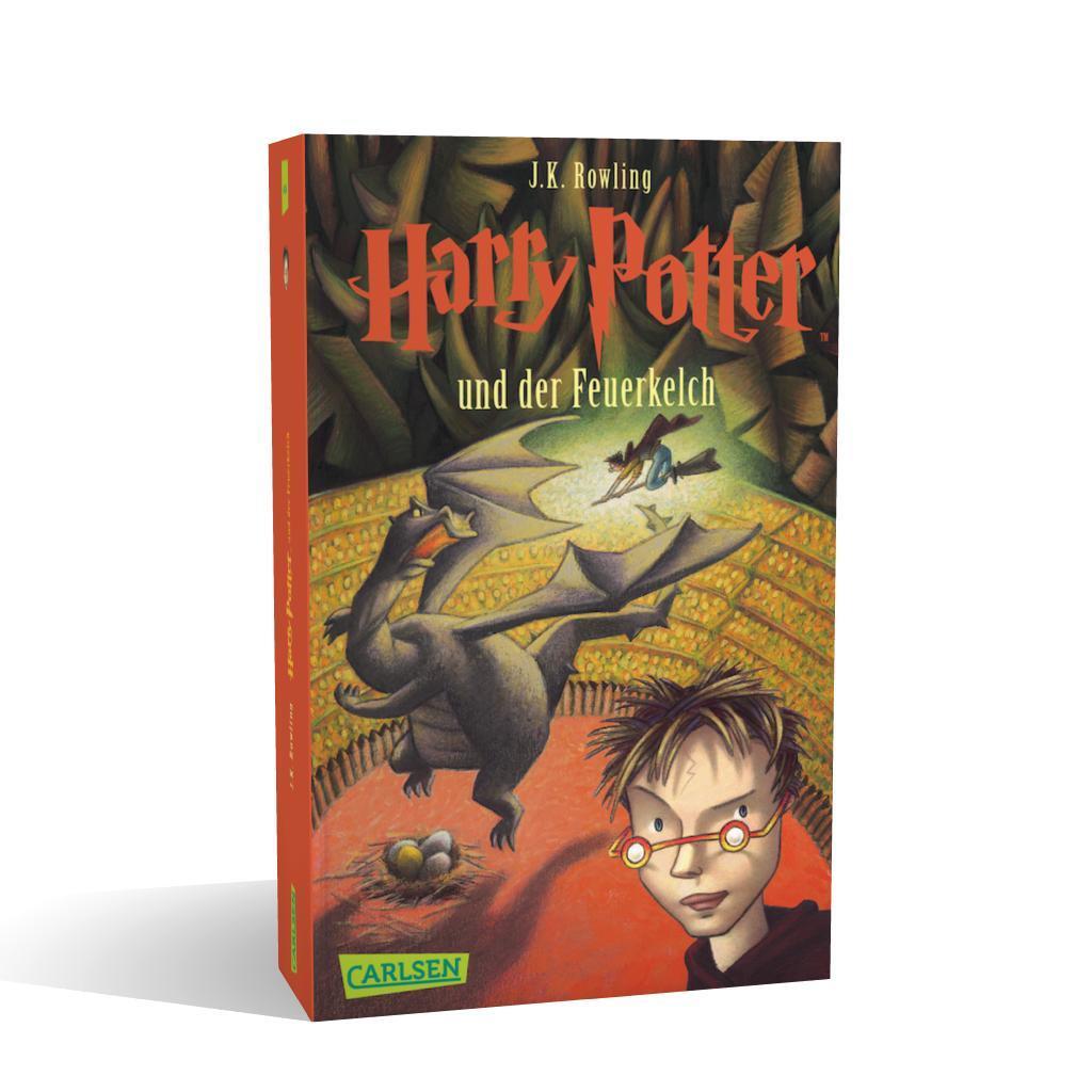 Thumbnail - Harry Potter 4 Und Der Feuerkelch. Taschenbuch Joanne K. Rowling