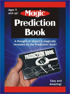 MAGIC PREDICTION BOOK Easy Beginner Pocket Mental Trick Cartoon Flip Pictures  