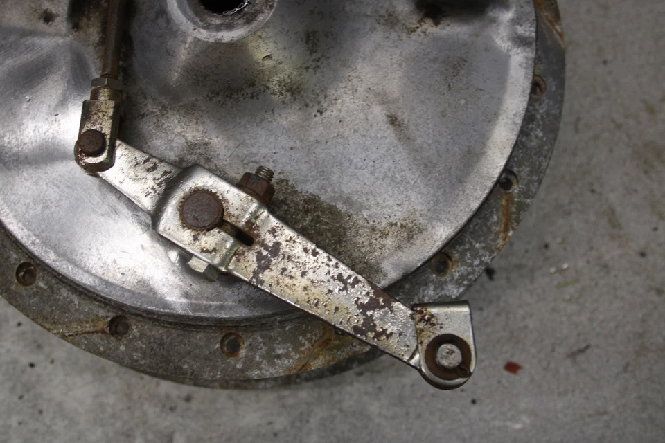 1972 Yamaha R5C 350 CUBO DE RODA DIANTEIRA 1911.NK - Imagem 4 de 4