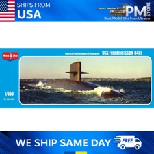 Mikro Mir 350-028 SSBN Franklin-class, American Submarine 1/350 scale