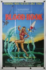 Blood Hook - original movie poster 27x41 1986 - Troma Horror