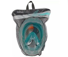 MASKE SNORKELING EASYBREATH 500 AZUR Das Easybreath 500