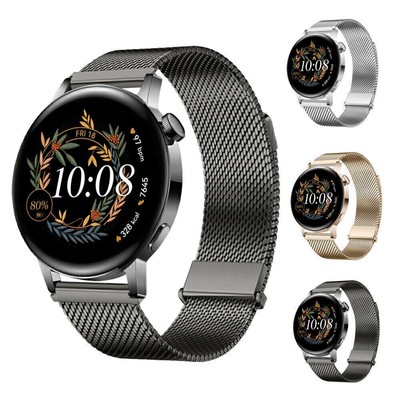Magnetic Metal Band Strap For Huami Amazfit Bip 5 S U Pro GTR GTS 4 3 2 42/47mm