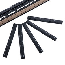 Rail Panel Strip Cover Slot Covers M-lok Keymod Snap-in Protection System 5 PCS