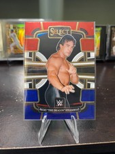 2024 Panini Select WWE - Concourse Ricky The Dragon Steamboat  #93 Red & Blue