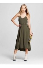 Who What Wear Hi-Low Utility Dress - Small -