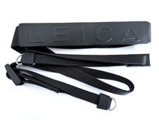 Brand New Unused Leica Carrying Strap Black Shoulder Neck M R S SL 14253