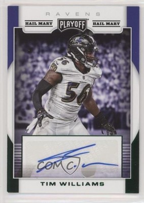 2017 Panini Playoff Rookie Signatures Hail Mary Tim Williams #RS-TW Auto RC 1i3