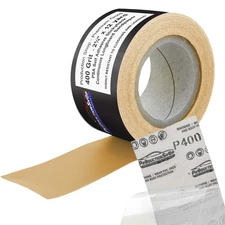 400 Grit PSA Longboard Sandpaper, 2-3/4" Continuous 12 Yard Roll - Self Adhesive