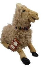 Folktails Folkmanis Llama Camel Sheep Hand Puppet Large Leather Hooves With Tags