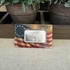 1 oz Silver Bar - PAMP 250th Anniversary of the USA - Mintage 10k