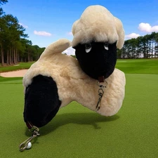 VTG Sheep New Zealand Wool Golf Head Covers Fairway Rescue Wood Headcovers Lot 2