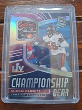 2021 Spectra - Championship Gear Shaquil Barrett #CG-SB Hyper Prizm 2/2 