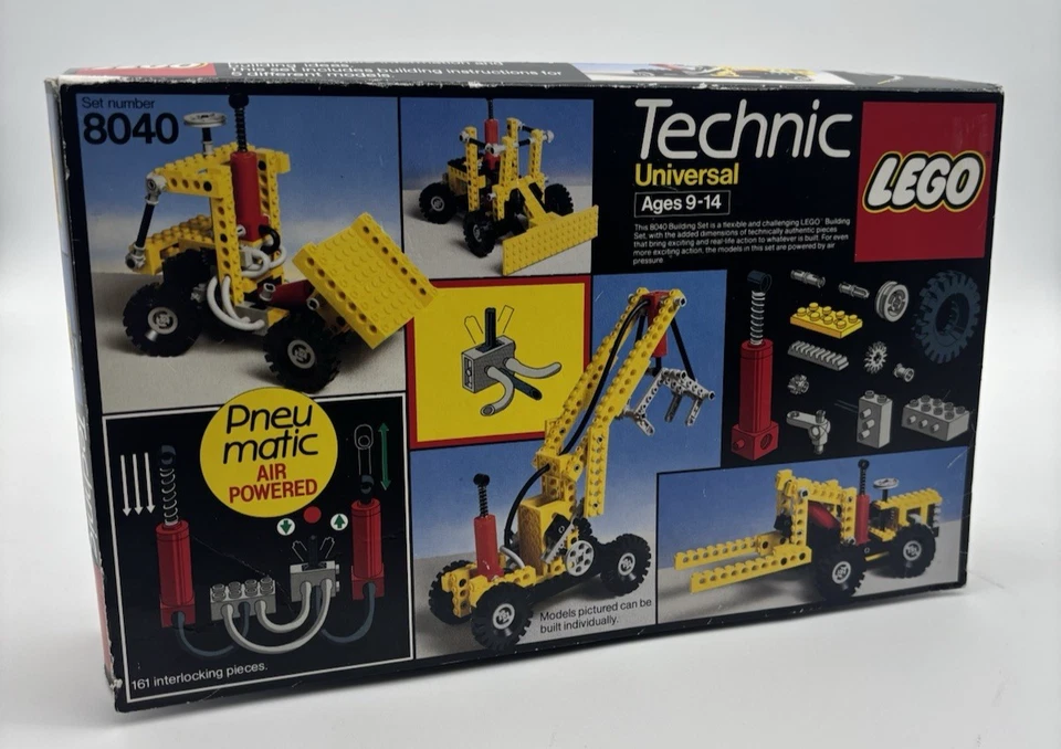 LEGO  8040 Technic Universal Set - 100% Complete w/ Box and Instructions