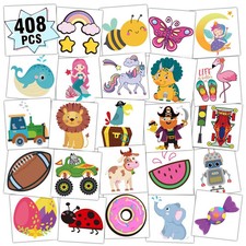 Kids Temporary Tattoos for Party Supplies