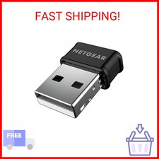 NETGEAR AC1200 Wi-Fi USB 2.0 Mini Adapter for Desktop PC  Dual Band WiFi Stick