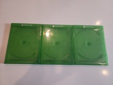 Lot of 3 Microsoft Xbox One Empty Replacement Game Cases  NEW