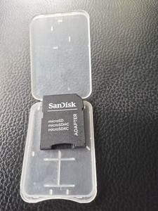 SanDisk microSD/microSDHC/microSDXC to SD Adapter Black Adapter Only (No Card)