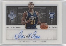 2013 Panini Innovation Main Exhibit Signatures Rookies 66/299 Ian Clark Auto l3a
