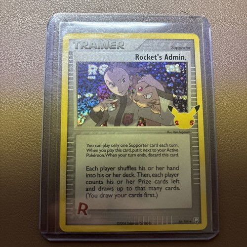 Rocket's Admin. - 86/109 - Pokemon TCG Celebrations (2021) - NM - HOLO - 第 1/2 張圖片