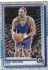 2025-26 Donruss Basketball Karl Malone 066/175 Optic Mojo Prizm #179   PWE