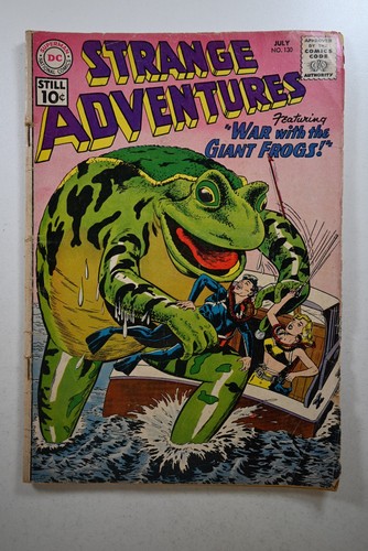 Strange Adventures #130 (DC Comics July 1961) Solid GVG Condition