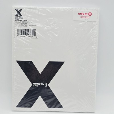 Monsta X The X Mini Album Unknown X Version Target Excl Member/Message Photocard