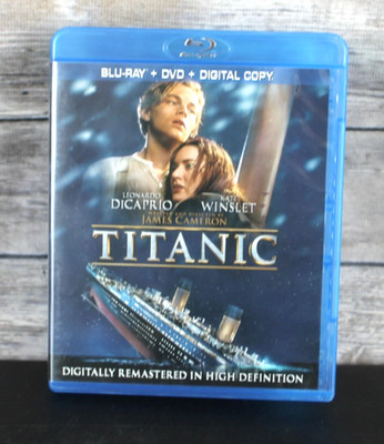 Titanic (Four-Disc Combo: Blu-ray / DVD / Digital Copy) Leonardo DiCaprio, Kate