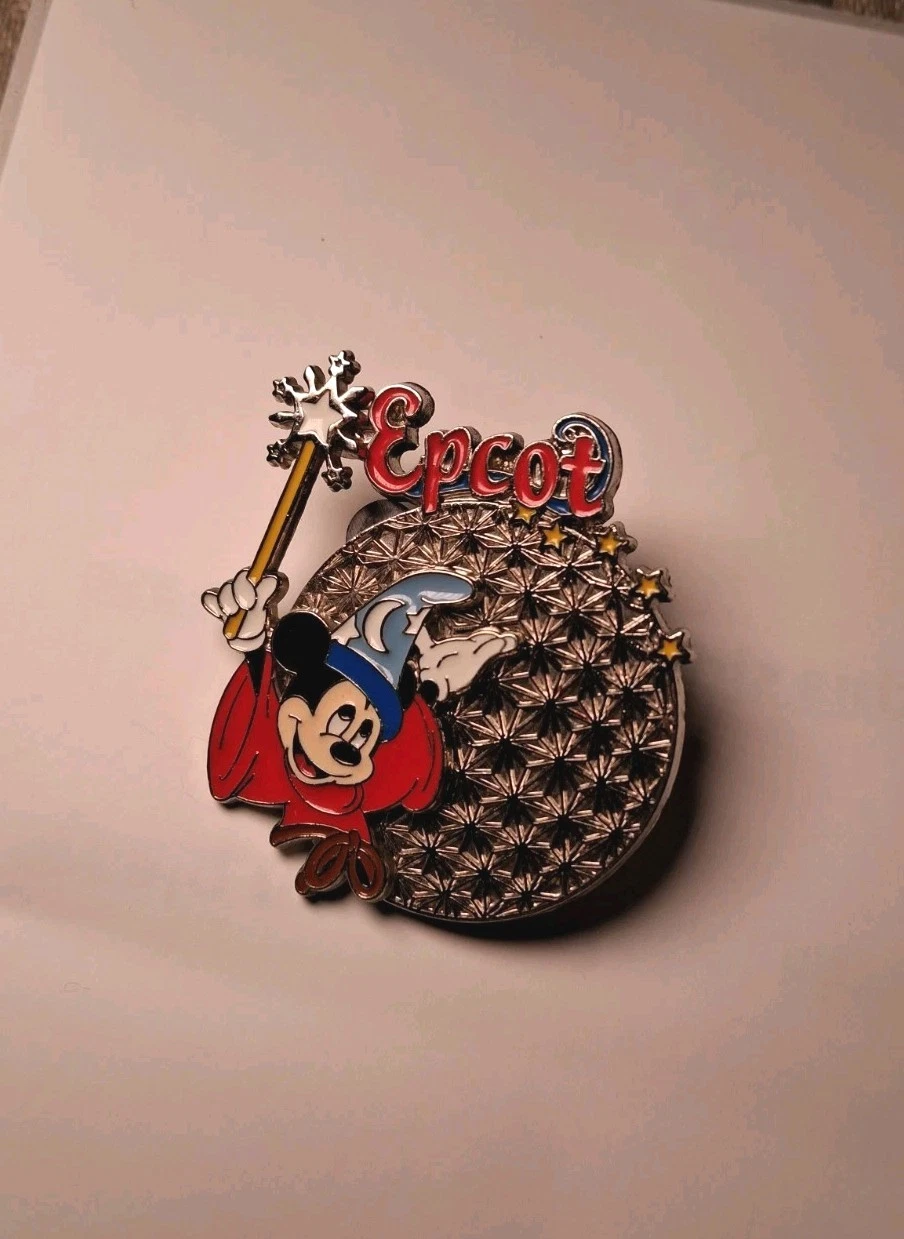 DISNEY EPCOT SPACESHIP EARTH PIN 2004 MICKEY AS SORCERER’S APPRENTICE