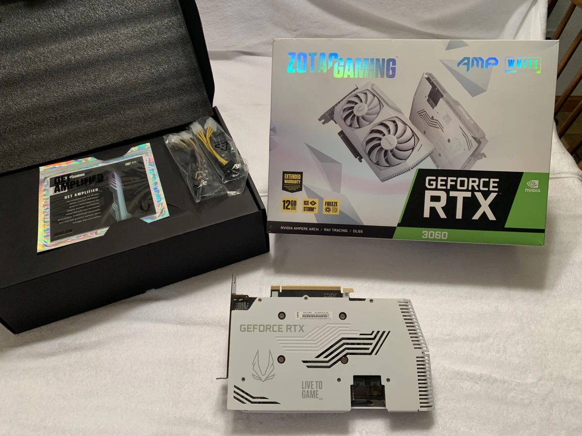 ZOTAC NVIDIA GeForce RTX 3060 12GB GDDR6 Computer Graphics Cards