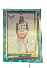 2025 Donruss WNBA Myisha Hines-Allen TEAL Holo Laser  15/125 #65 Dallas Wings