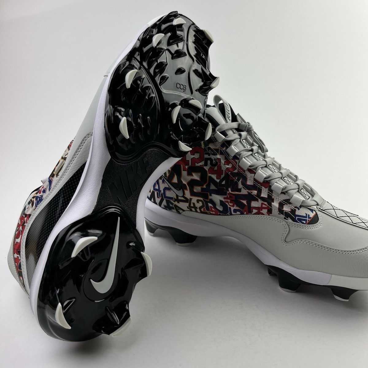 Nike Griffey 2 MCS 'Jackie Robinson Day' Baseball Cleat Men's Size