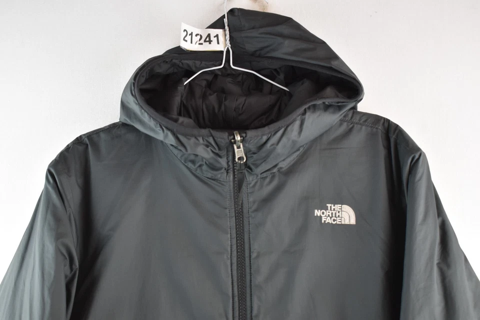 The North Face Kids Boys Jacket Size XL Reversible Padded Jacket Black - Image 2 of 4