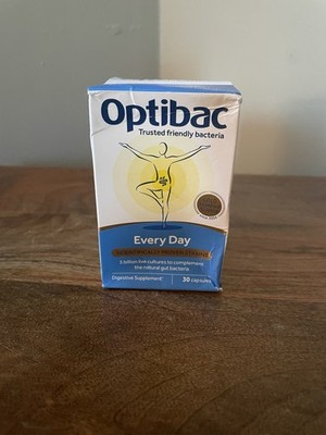OptiBac Probiotics For Every Day Wellness 30 Capsules Exp 01/2027