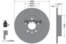 Disque de frein Volvo C70