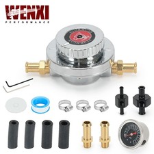 1-5 Psi Adjustable Fuel Pressure Regulator Carburetor Carb Kit W 8mm 10mm Hose 1-5 Psi Adjustable Fuel Pressure Regulator Carburetor Carb Kit W 8mm 10mm Hose