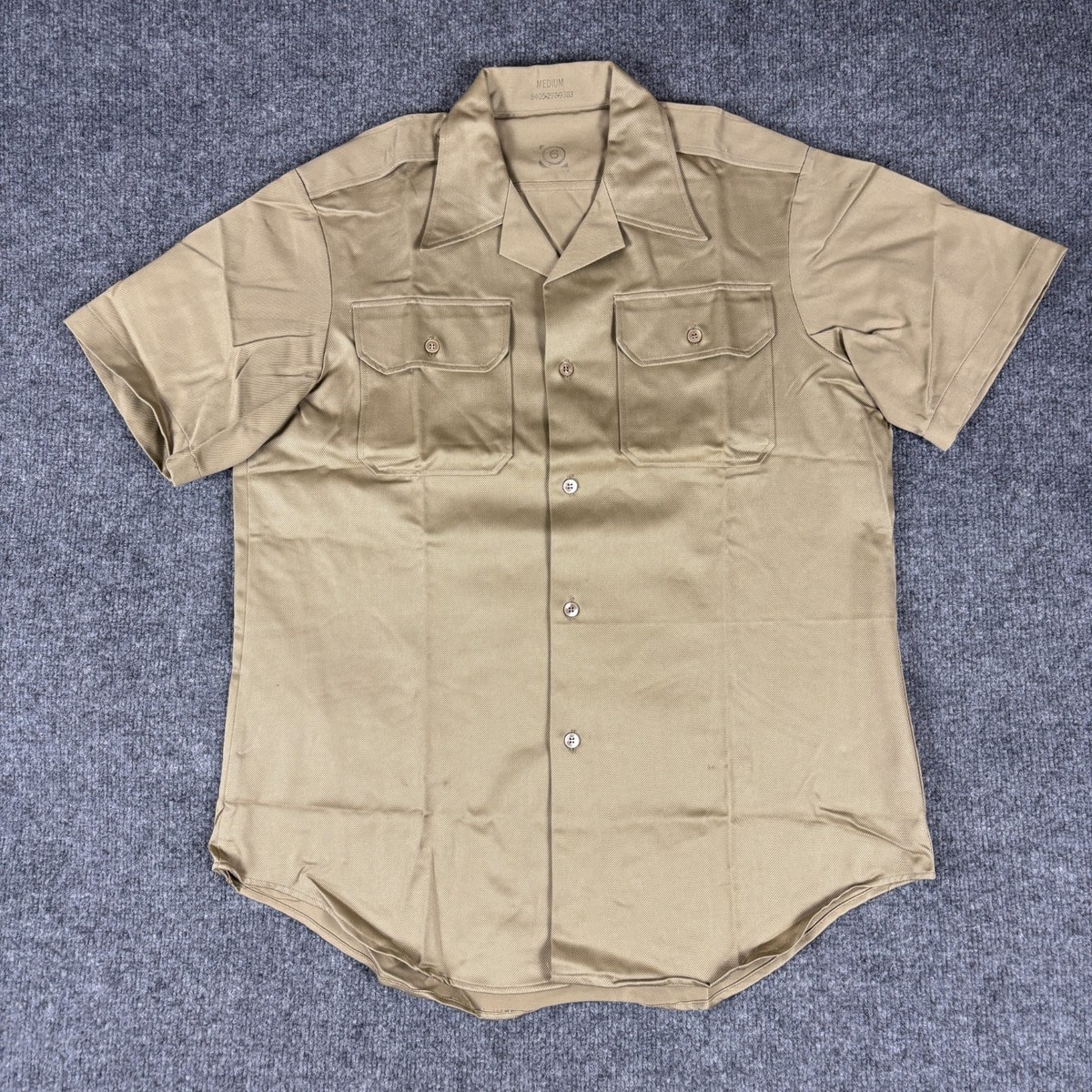 Vintage US Army Military Shirt Size Medium 8405-292-9383 Short