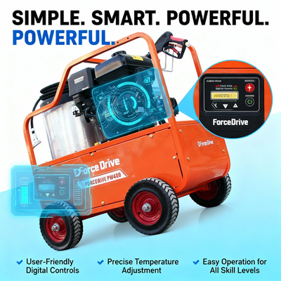 #ad #ad Diesel Hot Water High Pressure Washer 280 Bar 15 L min for Industrial Commercial $3298.99