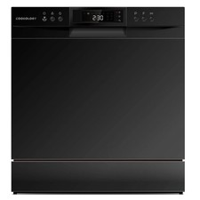 Image of Dent Cookology Mini Table Top Dishwasher With 8 Place Setting  Black - CTTD8BK
