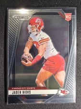 2024 Panini Prizm Football #336 Jaden Hicks (RC) Chiefs