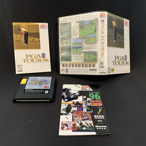 PGA Tour 96 (Sega Genesis) CIB COMPLETE & TESTED