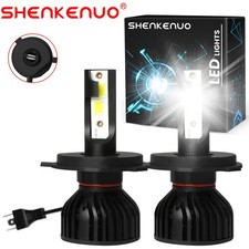 Super Bright Led Lights White High Low Beam Bulbs For 1992-2004 Honda Civic