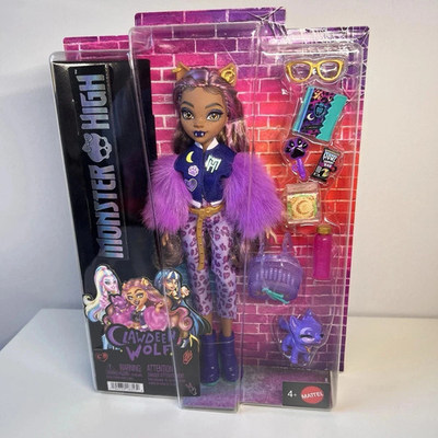 #ad Monster High Clawdeen Wolf G3 Doll With Pet Crescent amp; Accessories New Mattel $24.00