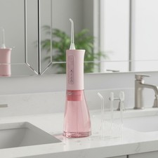 Powerful USB Rechargeable Water Flosser: 4 Modes, Ideal for Home & Travel