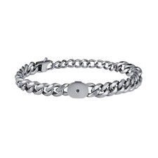 Bracciale Uomo BREIL BLACK DIAMOND TJ2808 Acciaio Inossidabile