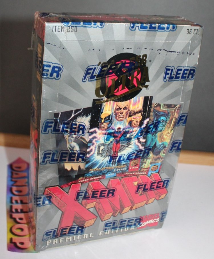 Fleer X-men Ultra Premiere Edition Trading Card Set Box -1994 (36