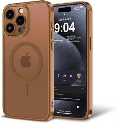 Magnetic Case for iPhone 14 Pro 6.1-Inch, Ultra Slim Translucent Matte Cover-Bro