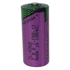 Lascar Batt 3V6 2/3Aa Battery, For Lascar El-Usb-1-Pro