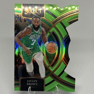 Panini Select 2023-24 Jaylen Brown #179 Premier Level Prizm Celtics 49/75