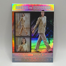 2025 Panini Caitlin Clark Foil Holo Chronicled WNBA Dress for Success Insert #67